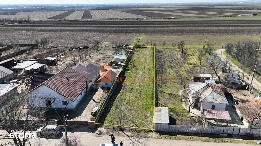 Teren de 879 mp, în Poșta Câlnău