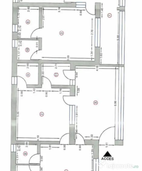 Casa parter, 166.90 mp, zona Girocului(pretabil spatiu comer - 1
