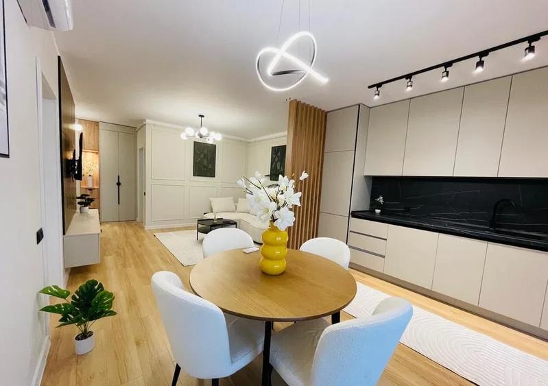 Apartament cu 2 camere semidecomandat, mobilat în Florești
