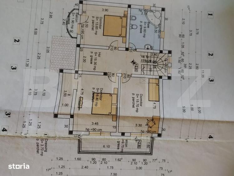 Casă cu 4 camere cu Teren 578 Mp în Hlincea