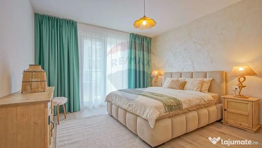 Apartament cu 2 camere semidecomandat în Noua
