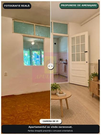 2 camere, 40,4 mp, parter, Aleea Petrăchești, de renovat - 12