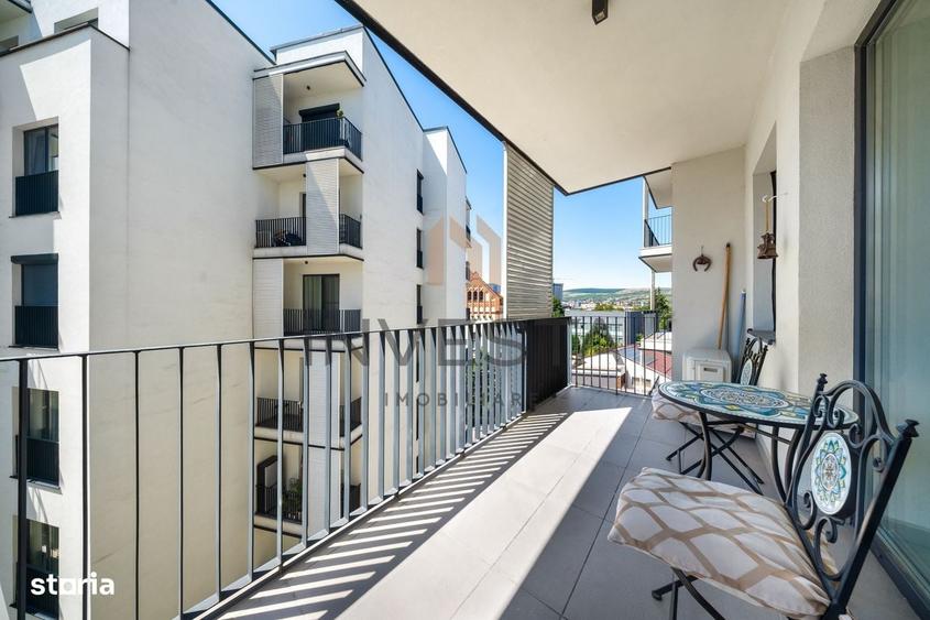 Apartament cu 2 camere semidecomandat în Nord