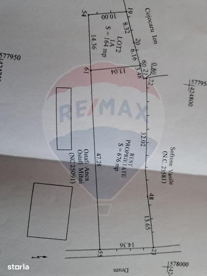 Teren de 676 mp, în Măneciu