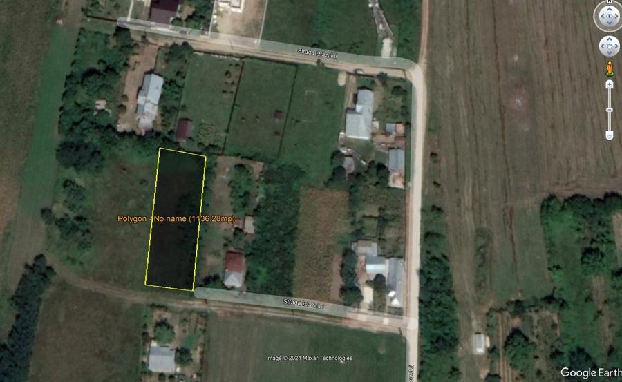 Teren agricol extravilan de 1137 mp, în Poienarii Burchii