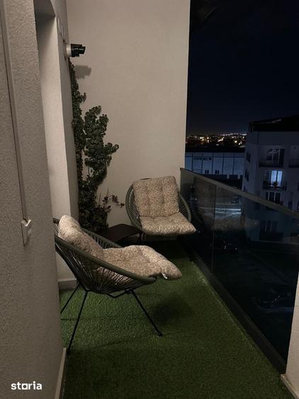 Apartament cu 2 camere, mobilat în Lazaret