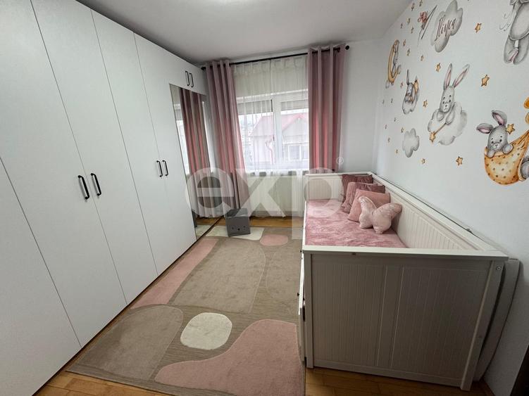 Apartament cu 3 camere decomandat, mobilat în Teilor