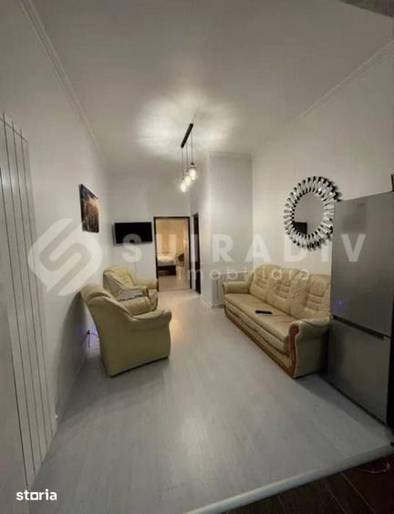 Apartament cu 2 camere semidecomandat în Central