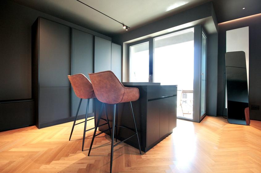 Apartament cu 2 camere semidecomandat, mobilat în Pipera