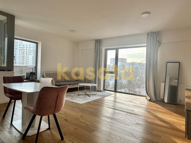 Apartament cu 2 camere semidecomandat, mobilat în Aviației — fotografia 3