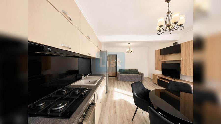 Apartament cu 2 camere semidecomandat, mobilat în Europa