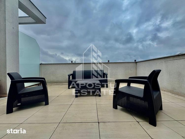 Apartament cu 3 camere, mobilat în UTA