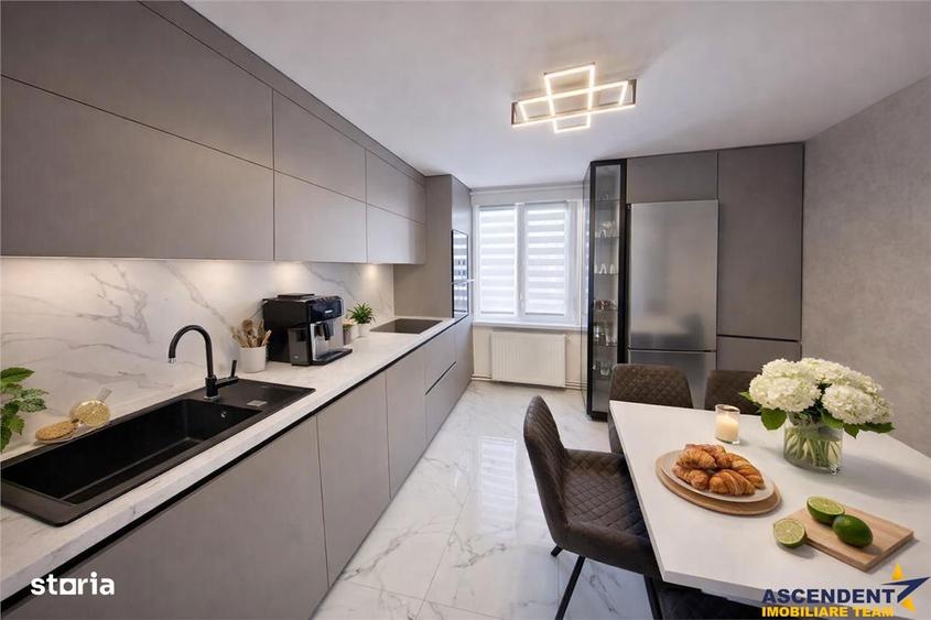 Apartament cu 2 camere decomandat, mobilat în Florilor