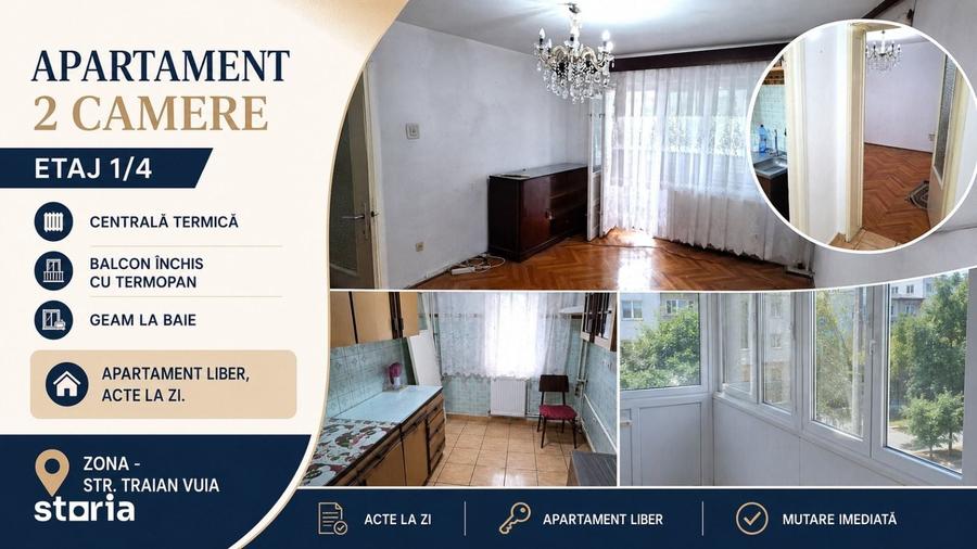 Apartament 2 camere Traian Vuia | Etaj 1| 67.000 - 2
