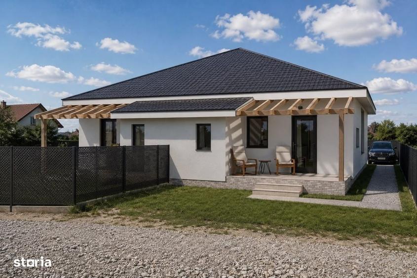 Casă cu 3 camere în Moșnița Nouă