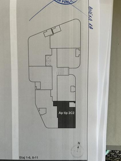Apartament cu 2 camere decomandat în Central