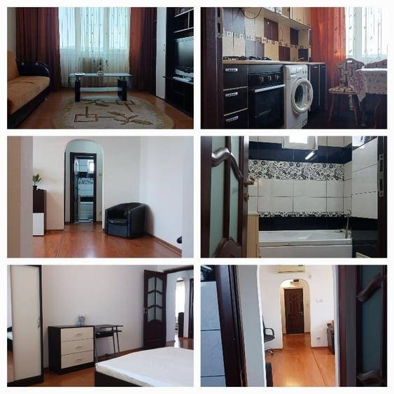 Apartament cu 3 camere decomandat, mobilat în Gară