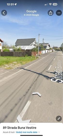 Teren de 6700 mp, în Bradu
