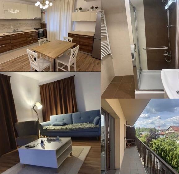 Apartament cu 2 camere semidecomandat, mobilat în Zorilor