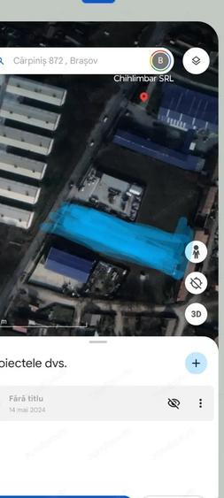 Teren de 4400 mp, în Cărpiniș