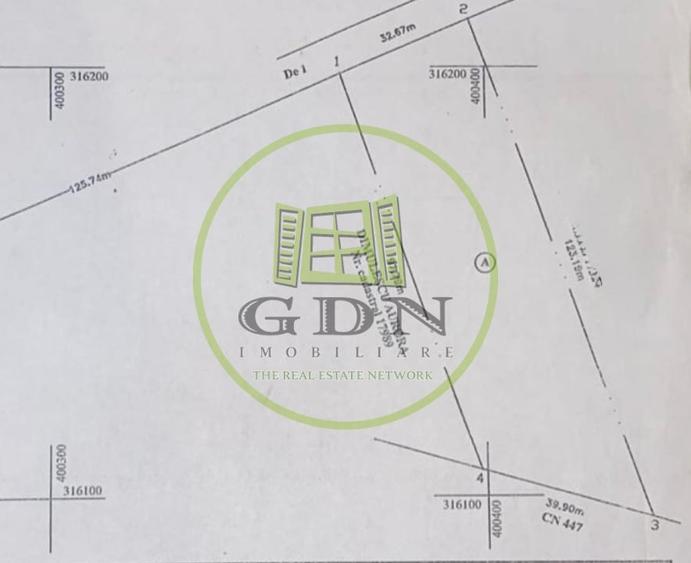 Teren Construcții intravilan de 3600 mp, în Cernele