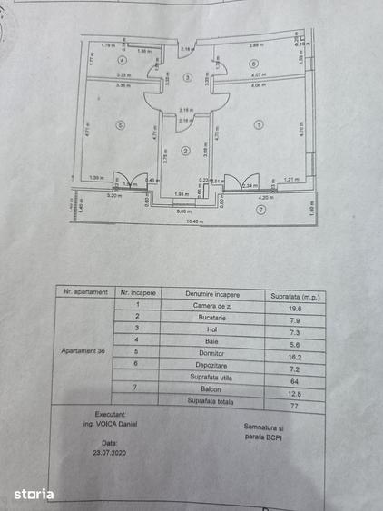 Apartament 2,5 camere 77 mp ,Parcare ,boxa Avantgarden 3 Brasov - 5