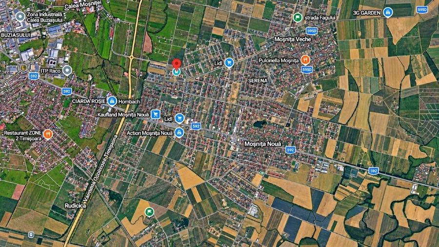 Teren Construcții intravilan de 15000 mp, în Moșnița Nouă