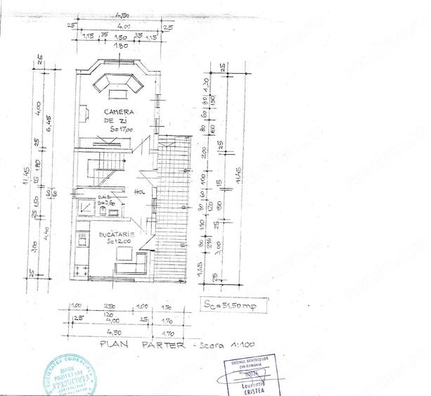 Casă cu 3 camere cu Teren 426 Mp în Central