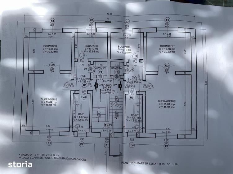Apartament cu 2 camere decomandat în Pieptănari