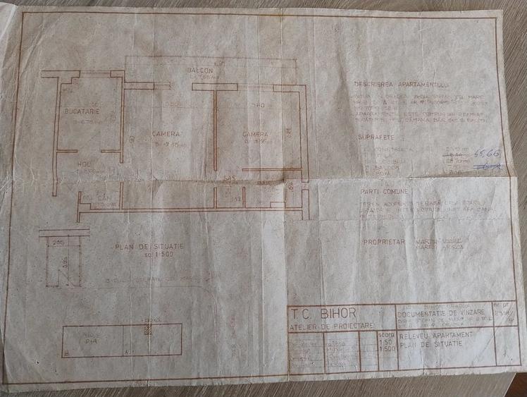 Apartament cu 2 camere semidecomandat în Gării