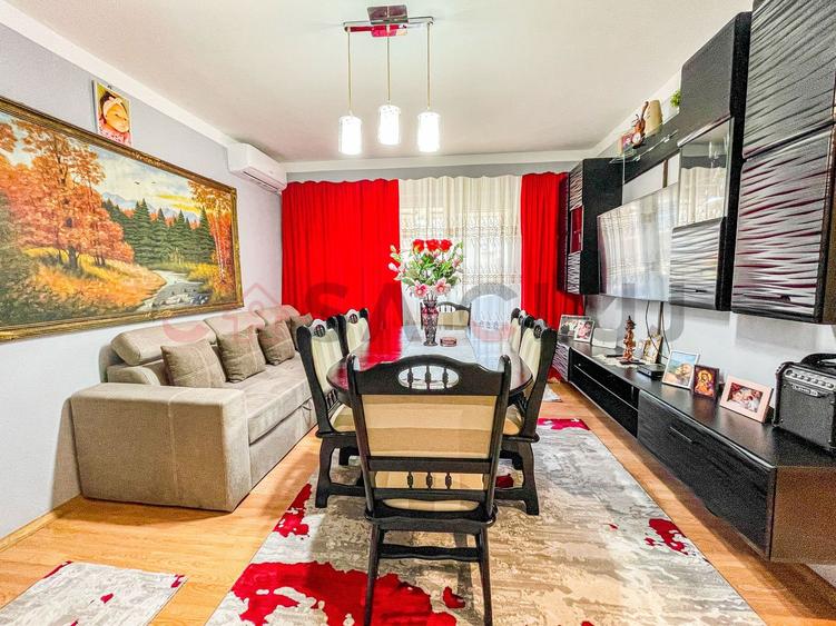 Apartament cu 4 camere semidecomandat, mobilat în Mănăștur