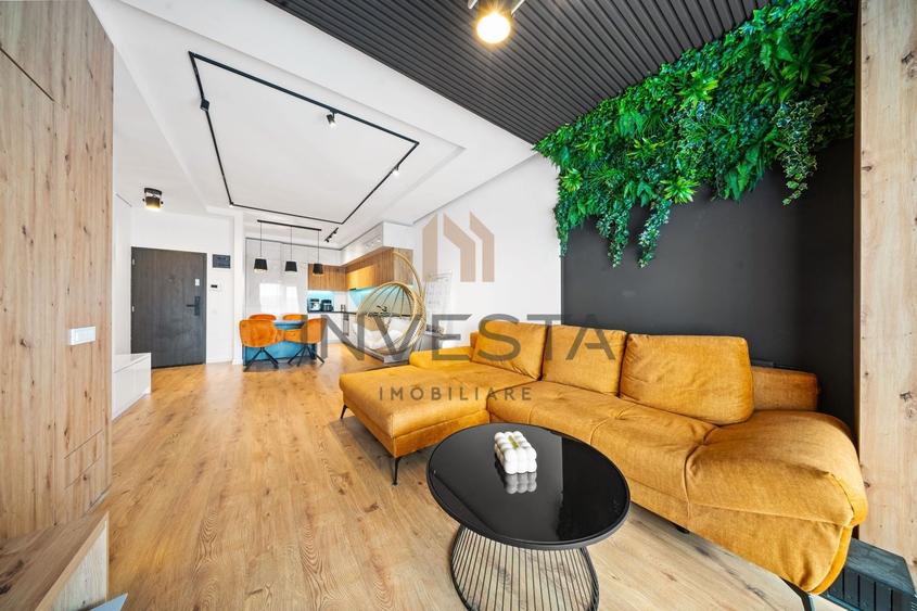 Apartament cu 2 camere semidecomandat, mobilat în Gheorgheni