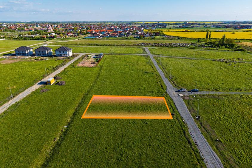 Teren Construcții intravilan de 806 mp, în Săcălaz