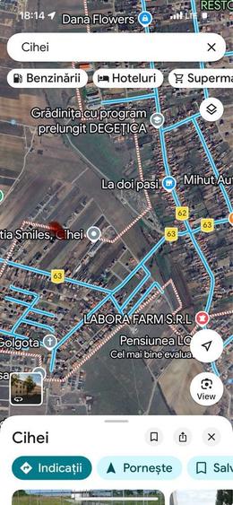 Teren de 753 mp, în Cihei