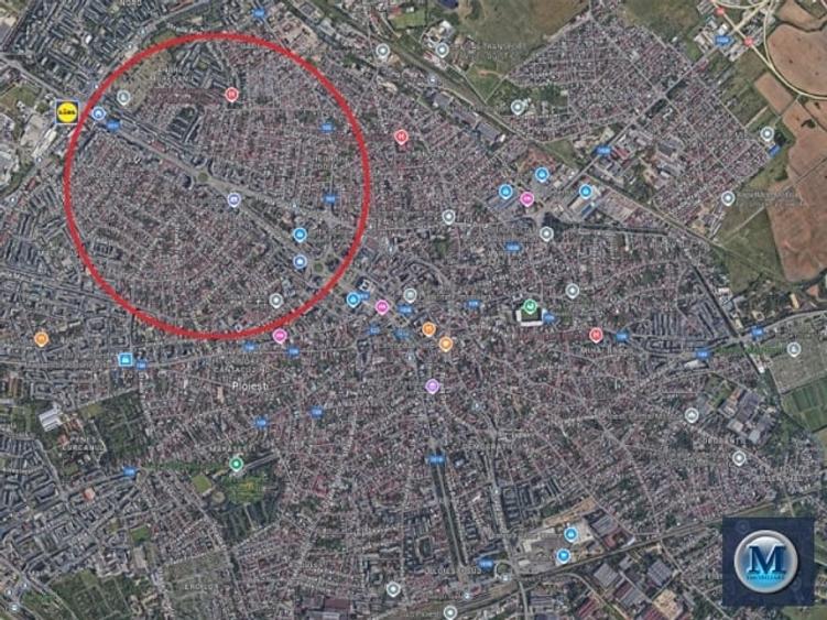 Teren Construcții intravilan de 382 mp, în P-ța Mihai Viteazu