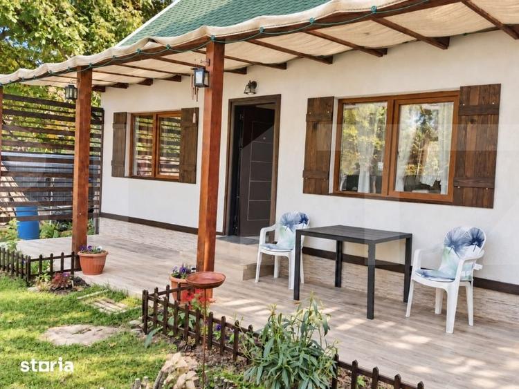 Casă cu 2 camere cu Teren 428 Mp în Ozun