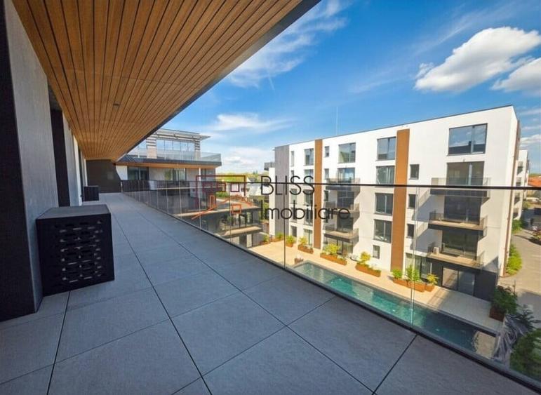 Apartament 4 camere, 120 mp, mobilat high-end, balcon 41 mp - 4