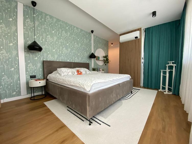 Apartament cu 4 camere decomandat, mobilat în Băneasa