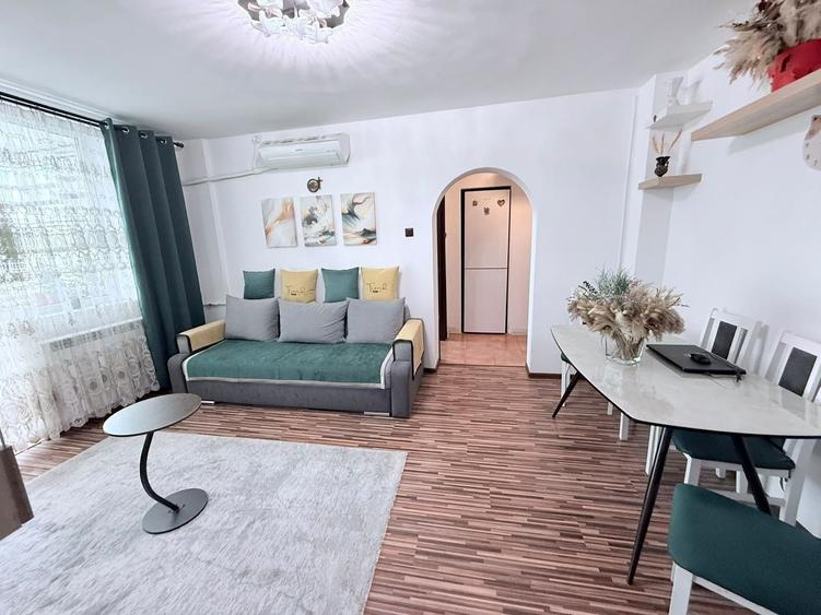 Apartament cu 2 camere semidecomandat, mobilat în Gara de Nord