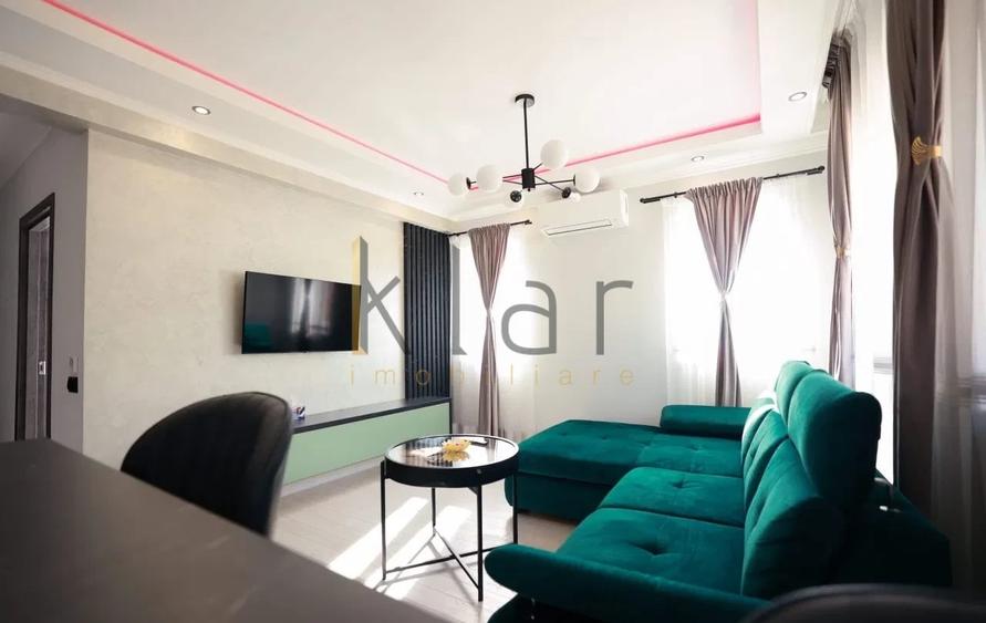 Apartament cu 2 camere semidecomandat, mobilat în Gară