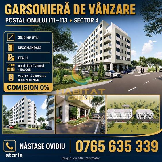 Garsonieră decomandată în Berceni