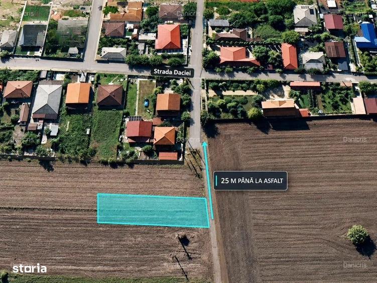 Teren intravilan 700 mp | Valu lui Traian | Comision 0 - 1