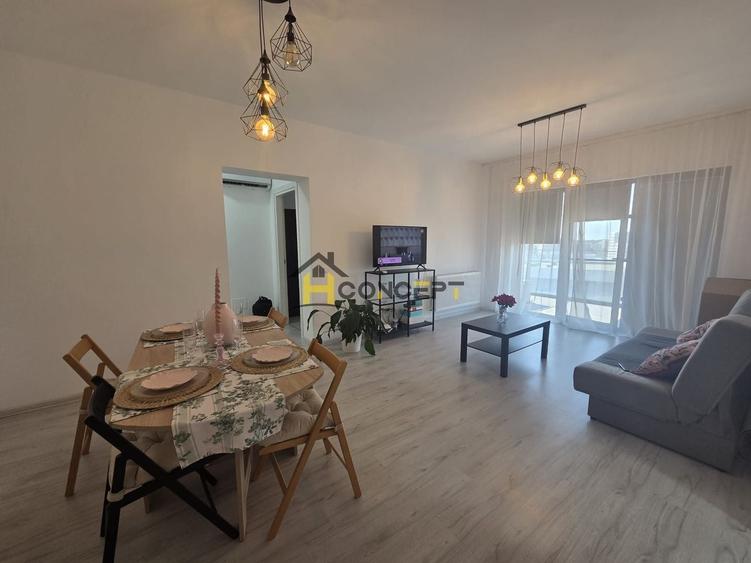 Apartament cu 2 camere decomandat, mobilat în Mihai Bravu