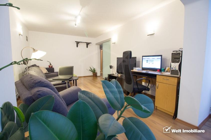 Apartament cu 3 camere semidecomandat, mobilat în Mănăștur