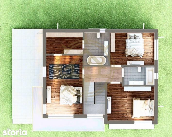 Casă cu 5 camere cu Teren 405 Mp în Corbeanca
