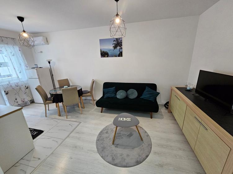 Apartament cu 2 camere semidecomandat în Chiajna