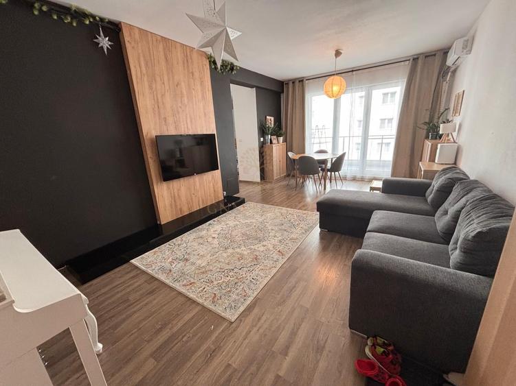 Apartament cu 2 camere semidecomandat, mobilat în Prelungirea Ghencea