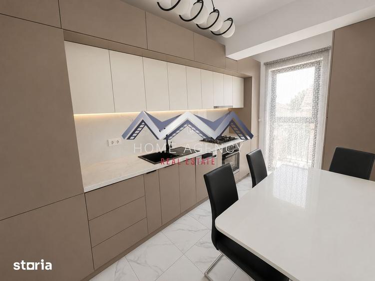 Apartament cu 3 camere, mobilat în Central