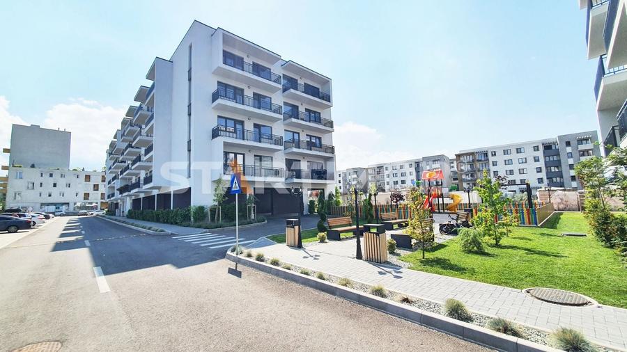 Apartament cu 2 camere decomandat, mobilat în Tractorul