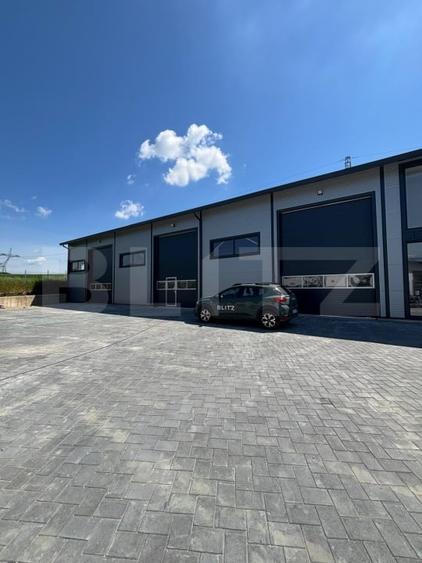 Spațiu industrial, de 590 mp, în Exterior Sud